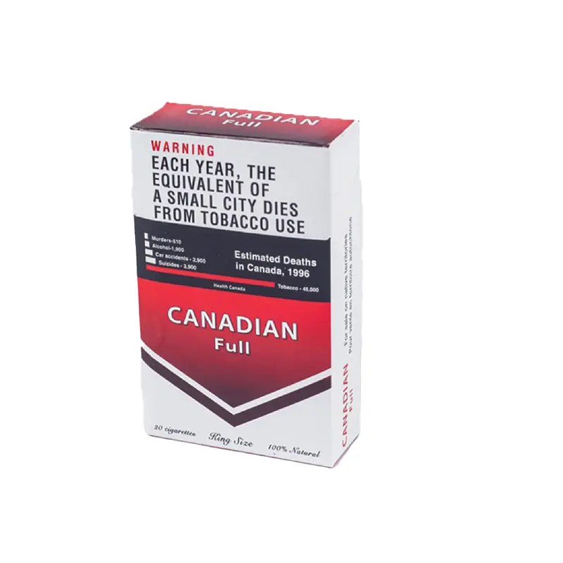 CANADIAN FULL cigarette or smoke-product listing