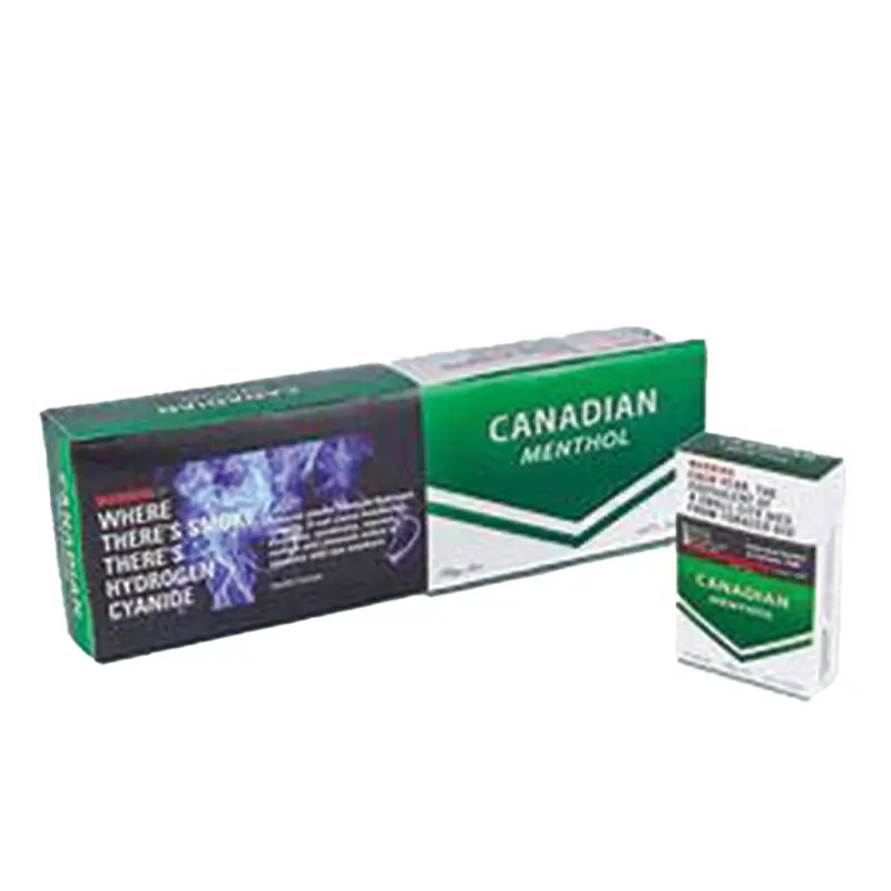 CANADIAN MENTHOL cigarette or smoke-product listing