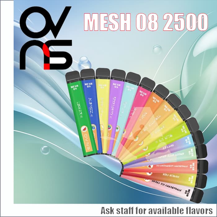 OVNS 2500 โ 5% | 2.5K PUFFS NVape product listing