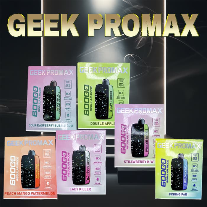 GEEK PROMAX โ 5% | 30K PUFFS NVape product listing